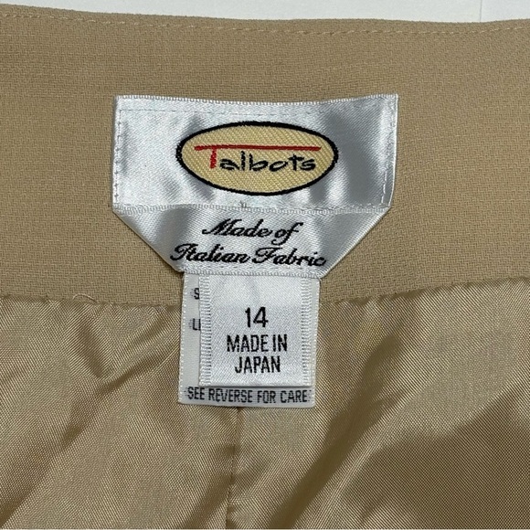 Talbots Italian Wool Trouser Pants - Picture 8 of 11